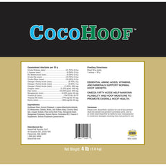 SmartEquine CocoHoof envase de 4 lb, presentación para cuidado de cascos