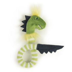 SmartyKat Bendy Buddy: dinosaurio de peluche con hierba gatera para juego activo