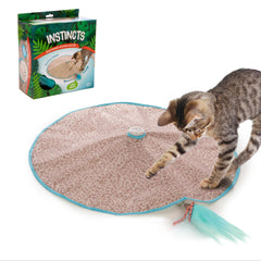 SmartyKat Hidden Hijinks: varita teaser interactiva para gatos, fomenta ejercicio y juego independiente