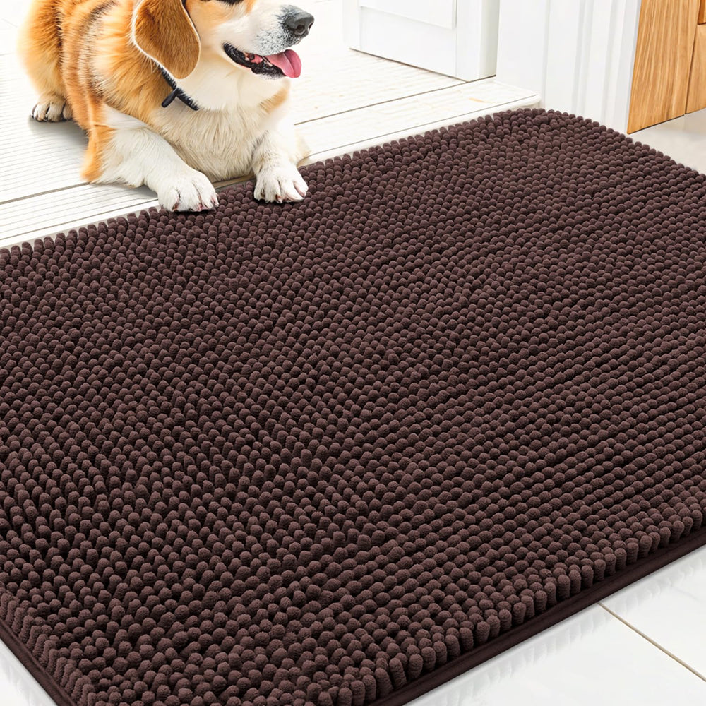 Smiry alfombra de entrada para patas mojadas, mantiene el interior seco y libre de suciedad.