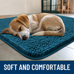 Smiry alfombra de entrada con tacto suave para las patas de tu mascota.