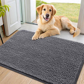 Smiry alfombra para puertas absorbe humedad para entradas limpias.