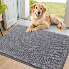 Alfombra Smiry para perros, absorbente y decorativa en la entrada.