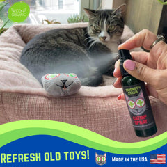 Smokey's Stash Menta Gatuna Orgánico en hojas para ejercicio y exploración