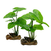 Smoothedo-Pets hoja betta y hamaca; refugio decorativo para acuario.