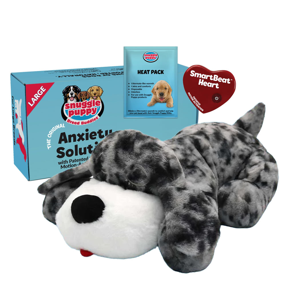 Snuggle Puppy con latido real para razas grandes, ideal para la noche