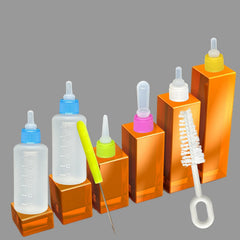 SOEAEODG biberón 60 ml reutilizable, manejo cómodo para pequeños