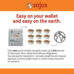 Sojos Complete proceso de deshidratación seguro conserva sabor y nutrientes.