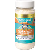 Solid Gold Nutrientboost calabaza Topper, polvo sabroso para mejorar el sabor de la comida.
