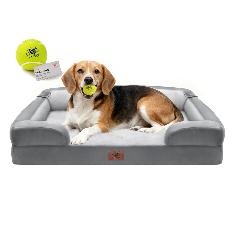 Song Puppy cama ortopédica para perros grandes con soporte cómodo