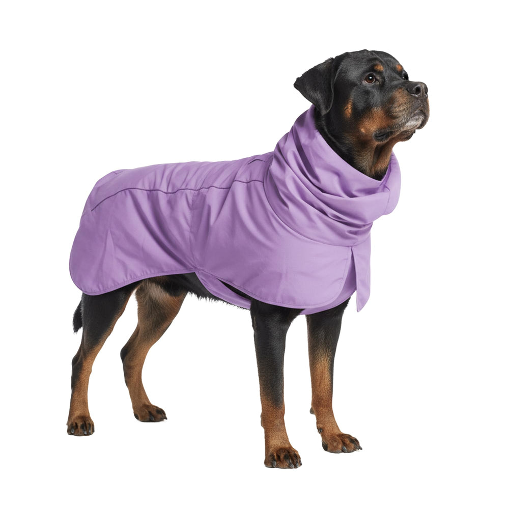 Spark Paws capa de lluvia para perro, protección total y confort en días lluviosos.