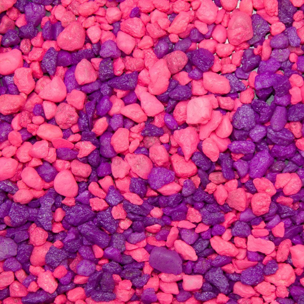 Spectrastone Permaglo Princess Blend, grava para acuarios; no altera el pH y es segura.