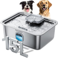 Speedeer bebedero para perros grandes, alta capacidad, ideal para varias mascotas.