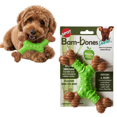 SPOT Bam-Bones con fibra de bambú: masticable duradero para perros