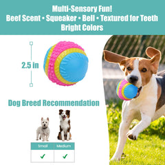 SPOT Bola Sensorial con colores brillantes facilita localizarla durante el juego