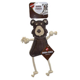 SPOT Dura-Fused Leather Animales del Bosque: juguete para masticar suave y divertido.