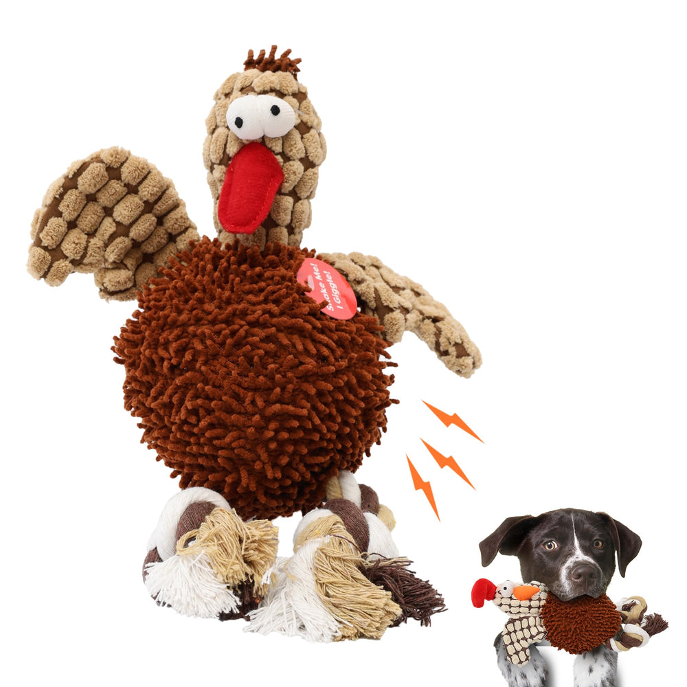 SPOT Gigglers pollo texturizado: cuerpo suave para agarre y juego activo.