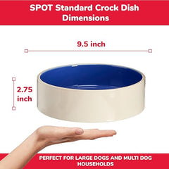 SPOT tazón diámetro 24 cm, base estable evita vuelcos durante las comidas.
