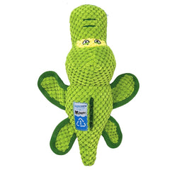 Spunky Pup Gator: juguete plush ecológico flotante para playa y lago