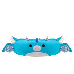 Tatiana la Dragon de Squishmallows, vista lateral, borde acolchado para comodidad de la mascota