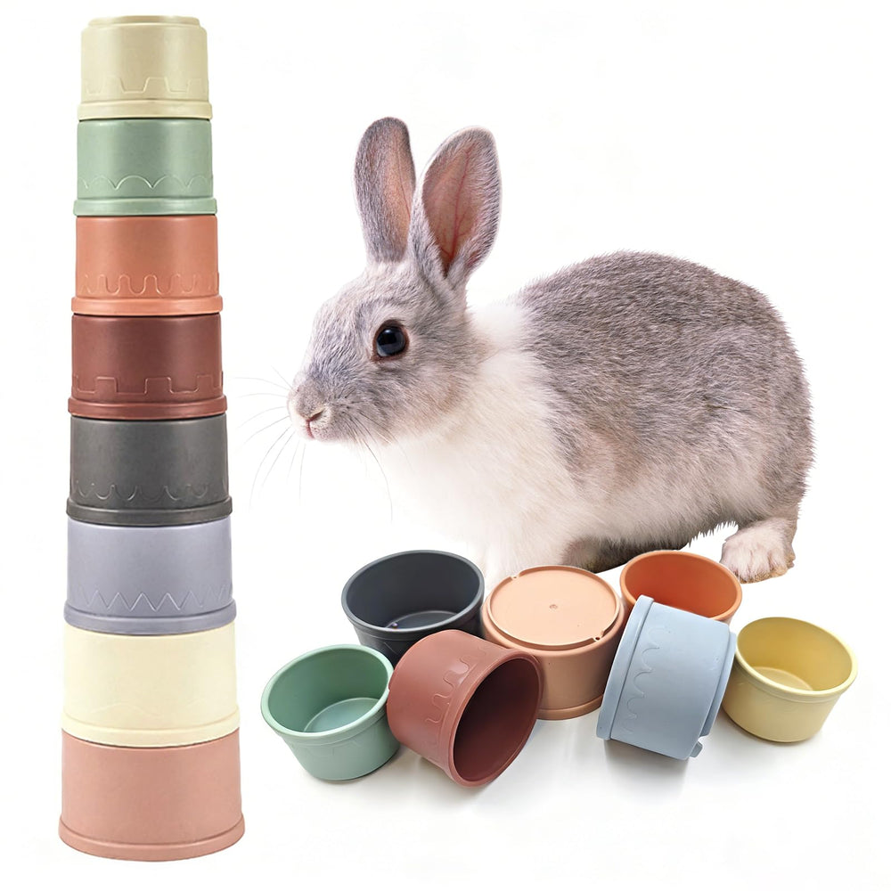 Starfa Lab tazas apilables para animales pequeños, ideal para premios