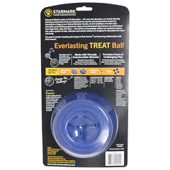Starmark Everlasting Treat Ball grande, crestas dentales visibles para higiene dental suave.