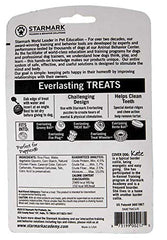 Starmark Everlasting Treat dispensadores, compatibles para sesiones prolongadas.