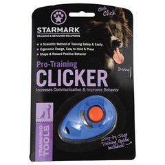 Starmark Pro Clicker, acero inoxidable, evita óxido durante las sesiones.