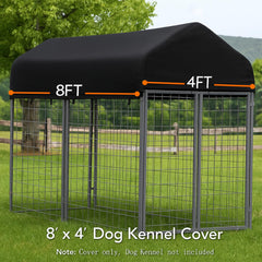 STAYDEN cobertura jaula perro 8x4 banda impermeable para filtraciones