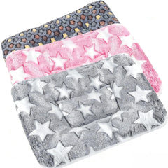 Steelhill Cama para conejo con felpa suave y cálida para siestas.
