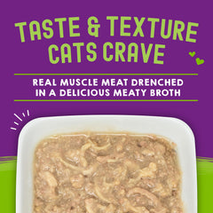 Caldo sabroso de Stella & Chewy's Carnivore Cravings para una experiencia atractiva.