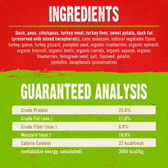 Stella & Chewy's galletas con hígado de pavo y grasa de pato: ingredientes premium.