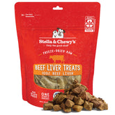 Stella & Chewy's Higado de res deshidratado, snack unico para entrenamiento.