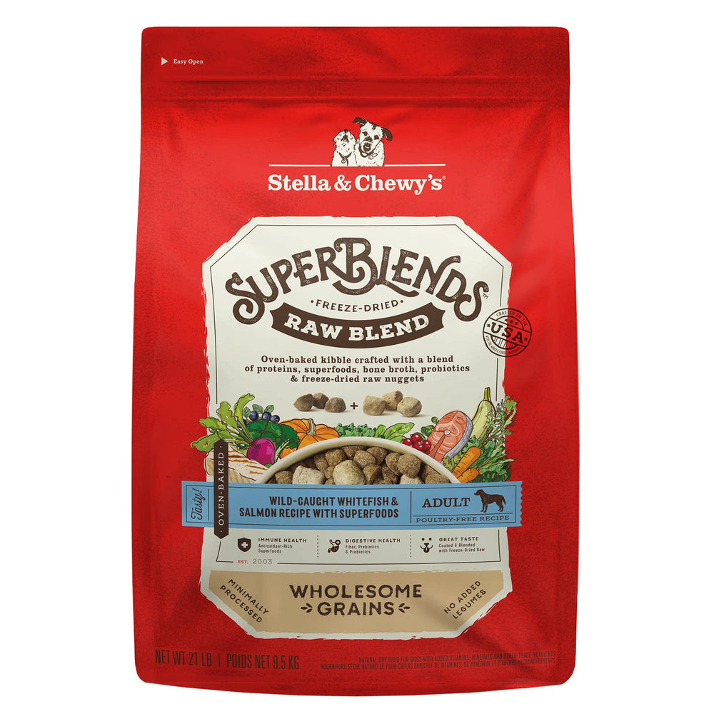 Stella & Chewy's SuperBlends bolsa de 9,5 kg para perros activos.