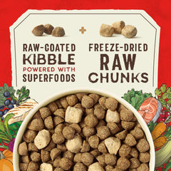 Stella & Chewy's SuperBlends con lenguado blanco y salmón para sabor intenso.