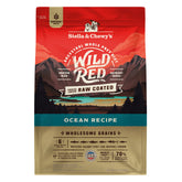 Stella & Chewy's Wild Red oceano bolsa 21lb, croquetas recubiertas crudas para perros activos