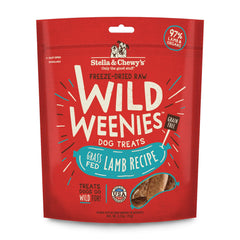 Stella & Chewy's Wild Weenies en bolsa, perfecto para entrenamiento diario.