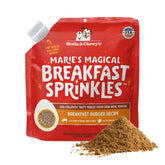 Stella & Chewy's Marie's Magical granulos en plato realzan sabor y apetito