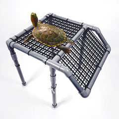 StellarOcean plataforma de tortuga asoleada grande para descanso al sol.