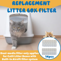 Stitokg Airsift filtro Catit Regular mantiene ambiente fresco y limpio