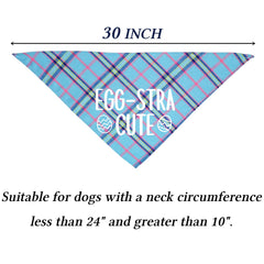 Bandana STMK de 30 pulgadas, ajuste cómodo para perros de todos los tamaños.