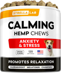 STRELLALAB perros calmantes masticables en empaque práctico para casa