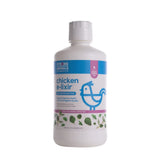 Strong Animals Chicken E-lixir, botella de 32 oz vista frontal para uso diario