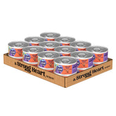 Strongheart comida-perro-humeda-tbone-salsa ofrece sabor intenso