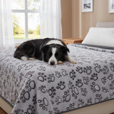 Manta Stuffed para perro grande, suave y cálida, de tamaño 66x82 en gris.
