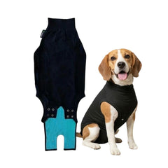 Suitical Recovery Suit para perro en cirugía, comodidad y cobertura de suturas