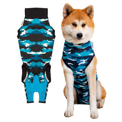 Suitical Recovery Suit frente del perro: protección de heridas y comodidad