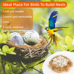 Sukh nido para aves pequeñas: ideal para periquitos y jilgueros.