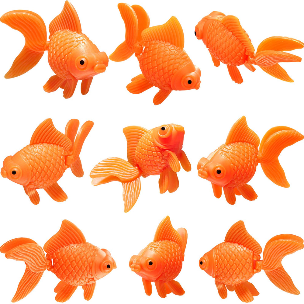 Sumind pez dorado artificial flotante realista para acuario añade color y movimiento