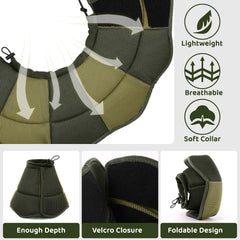 SUNFURA cono de malla ligero que reduce rozaduras en el cuello.